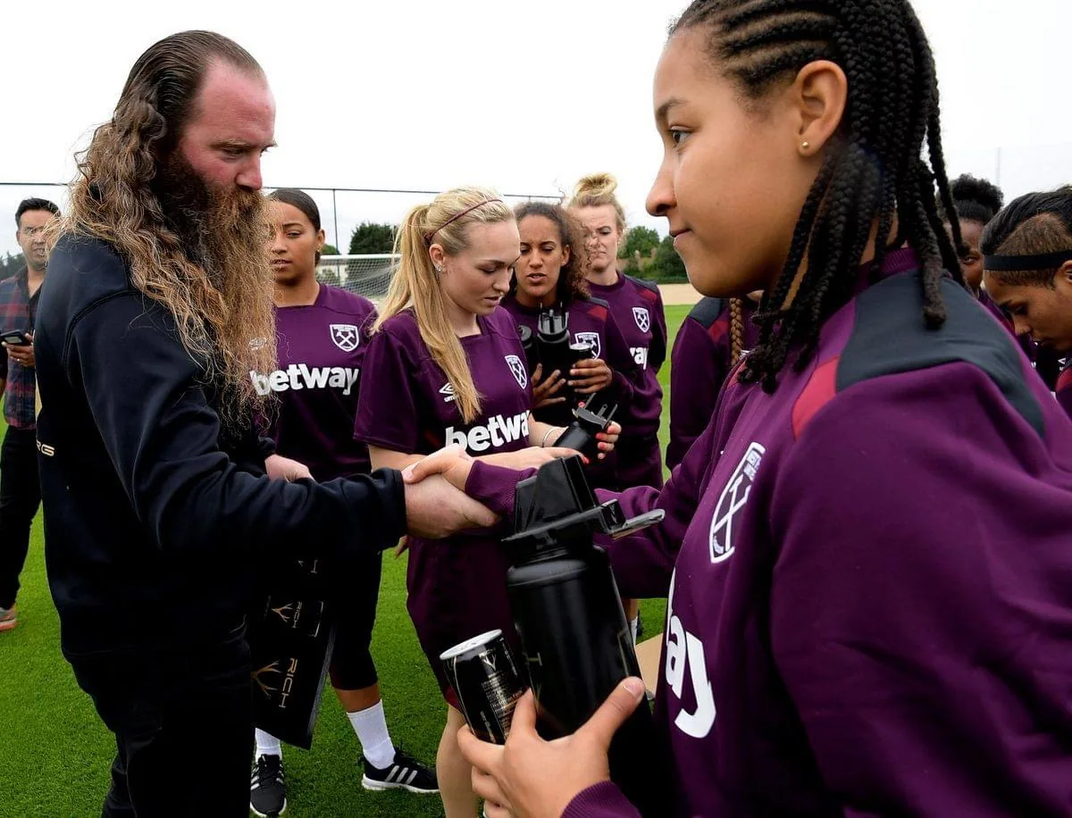Rich Energy and West Ham United Women