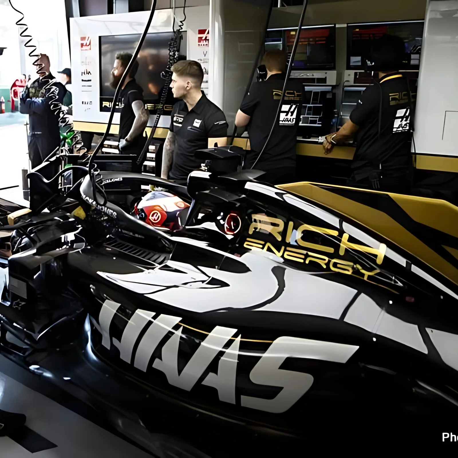 Rich Energy garage